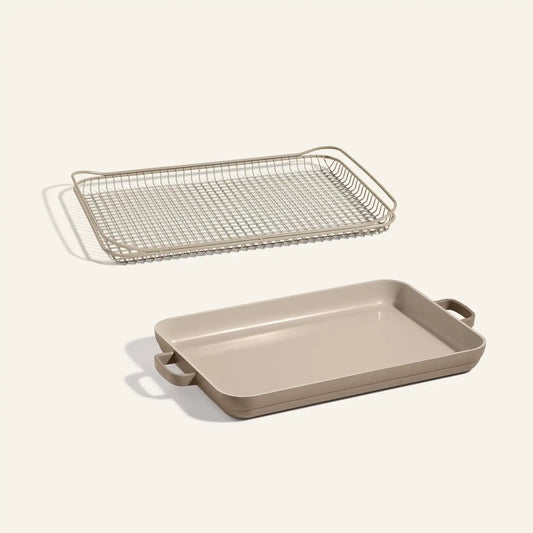 Oven Rack + Griddle Pan